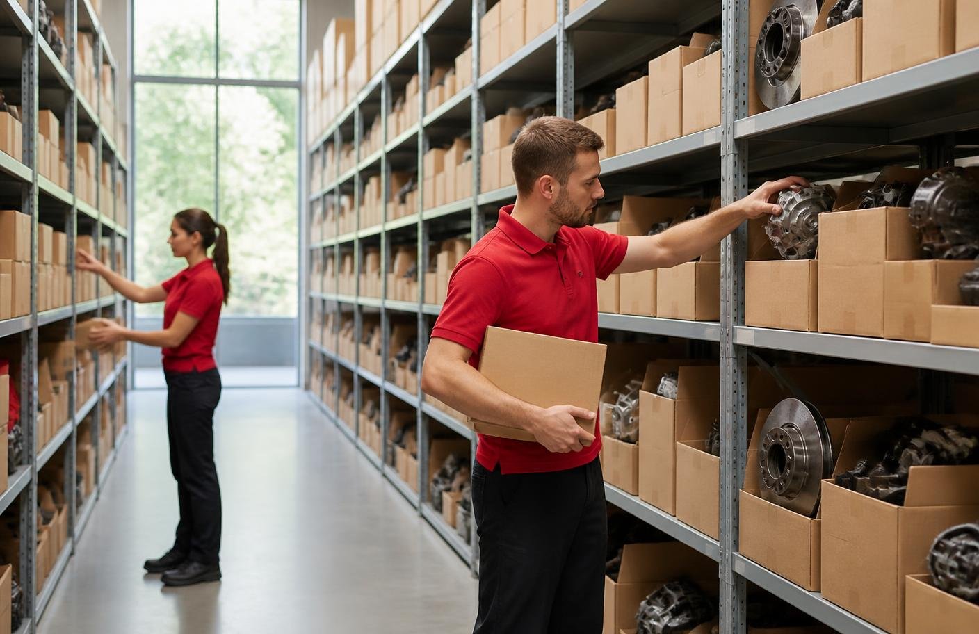 Parts warehouse in Midrand